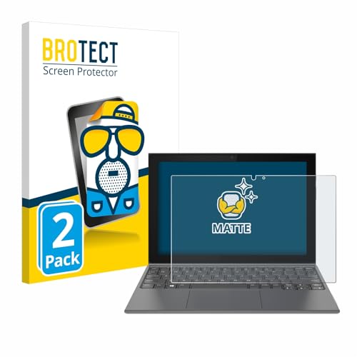 BROTECT Protector Pantalla Anti-Reflejos para Lenovo IdeaPad Duet 3 10IGL5-LTE (2 Unidades) Película Mate Anti-Huellas