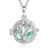 🌳 ZWEI TRAGEMÖGLICHKEITEN: Der bola kette schwangerschaft wird mit 2 Ketten (76 cm und 114 cm) geliefert. Ob in der frühen Phase der Schwangerschaft oder in den letzten Monaten, Sie können die Halskette ganz einfach so einstellen, dass sie bequem auf Ihrem Bauch sitzt