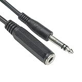 SF Cable Kabel stereo męski na żeński 1/10.2 cm, 7,6 m