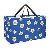 3. Poignées ergonomiques pour un transport confortable : équipé de deux poignées renforcées en matériau doux et robuste, qui sont confortables à prendre en main et peuvent supporter de lourdes charges sans fatiguer vos mains. Les poignées assurent fermement la stabilité et empêchent le détachement lorsque vous transportez des courses, des livres ou des fournitures de pique-nique.