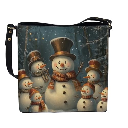 Image of HUGS IDEA Hoho Bag for Women Crossbody Purse Leather Handbags Laides Shoulder Bags