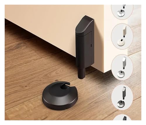 Butée de porte sol push-pull coupe-vent anti-courant d'air arrêt automatique modèle D