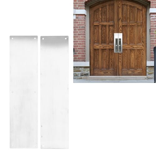 Painel da Porta da Placa do pontapé da Porta de 2 Pces para Rolhas Decorativas do Projecto da Porta