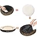Feandrea Hundebett, Hundekorb, Katzenbett, Donut, Ø 75 cm, braun PGW075C01