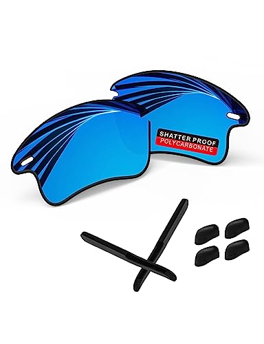 Image of PRO+ Polycarbonate Replacement Lenses & Rubber Kits for Oakley Fast Jacket Series Sunglasses