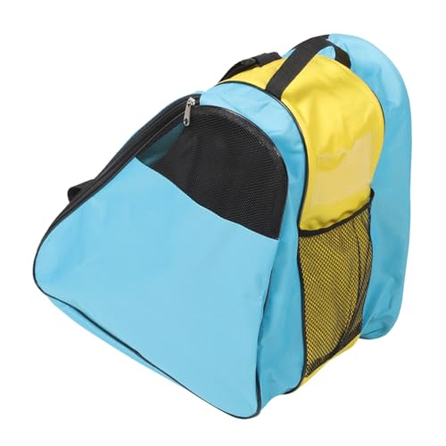 Hemoton Roller Skates Backpack Skating Protective Gear Bag for Adults Ice Skates Boys and Girls Adjustable Pouch