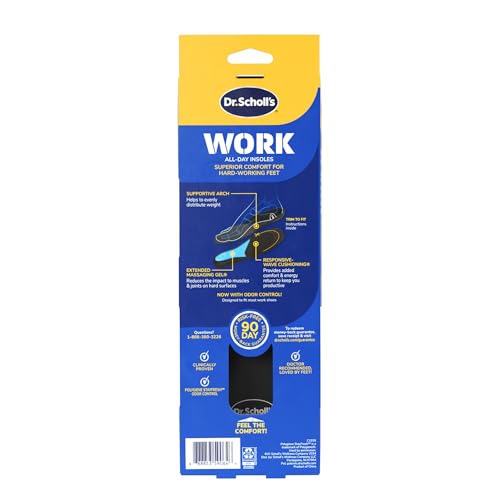Dr. Scholl'S I00090954 Work All-Day Superior Comfort Insoles (With) Massaging Gel, Women thumb #7