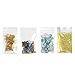 600 Pc Reclosable Baggies Zip Plastic Poly Bags with Resealable Lock Seal Zipper