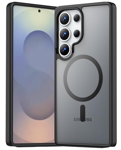 Étui magnétique Samsung S25 finition veloutée coque de protection haut de gamme