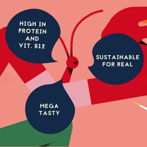 SMALL GIANTS®| Snack Proteici con Farina di Grillo - Crackers Proteici al gusto Pomodoro & Origano. High Protein, Vit.B12, Omega3, Proteine Sostenibili, Senza Zuccheri Aggiunti - Image 5