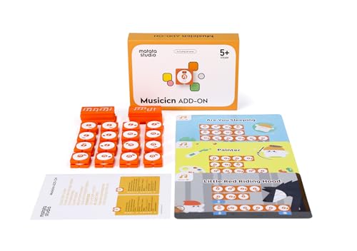 MatataStudio Kit d'extension Musicale pour Robots programmables pour Enfants à partir de 4 Ans, Codage de Jeux éducatifs STEM, Jouets éducatifs et Cadeaux pour la rentrée Scolaire pour Les Enfants