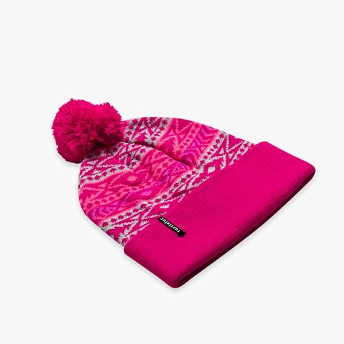 Turtle Fur Youth Winter Thyme Pom Beanie, Pink2
