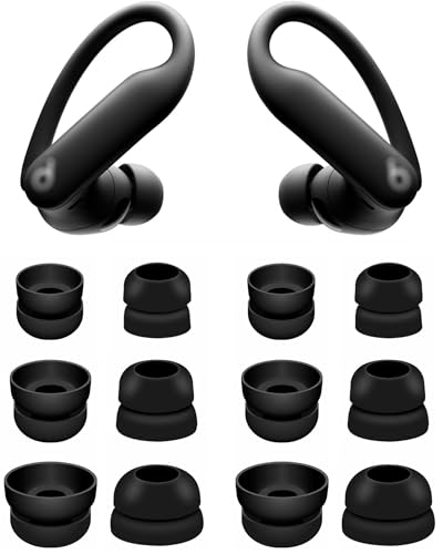 Rqker Powerbeats Pro 2 Double Flange Ear Tips (6 Pairs)