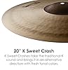 Zildjian K Zildjian Series - 20 Inch Sweet Crash Cymbal #2