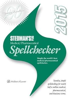Paperback Stedman's Plus 2015 Medical/Pharmaceutical Spellchecker (Standard) Book