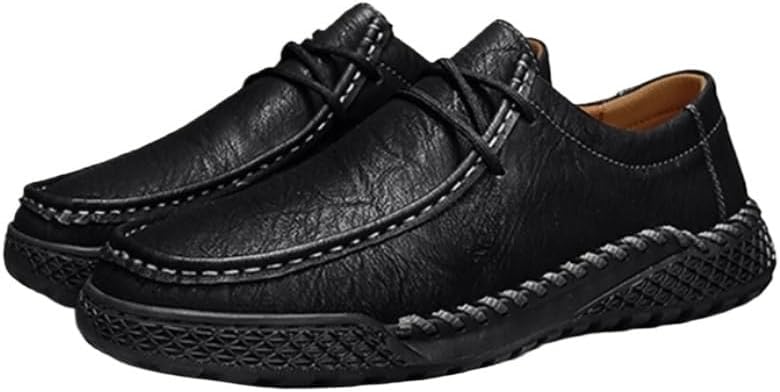 Men's Business Dress Shoes Oxford Shoes Non-Slip Wear-Resistant Versatile Comfortable Breathable Dad Shoes for Men