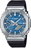 Casio G-Shock GBM-2100A-2BDR Bluetooth analógico-digital esfera azul para hombre (G1734)