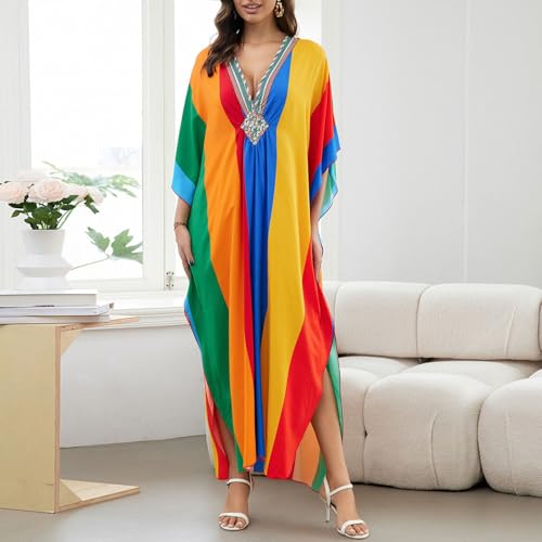 Bikini cobertor tipo kaftan largo para cubrir la piel con estilo 7