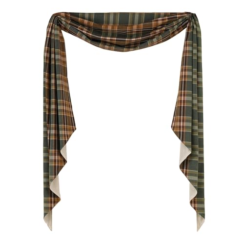 Park Designs Wood River Lined Fishtail Swag