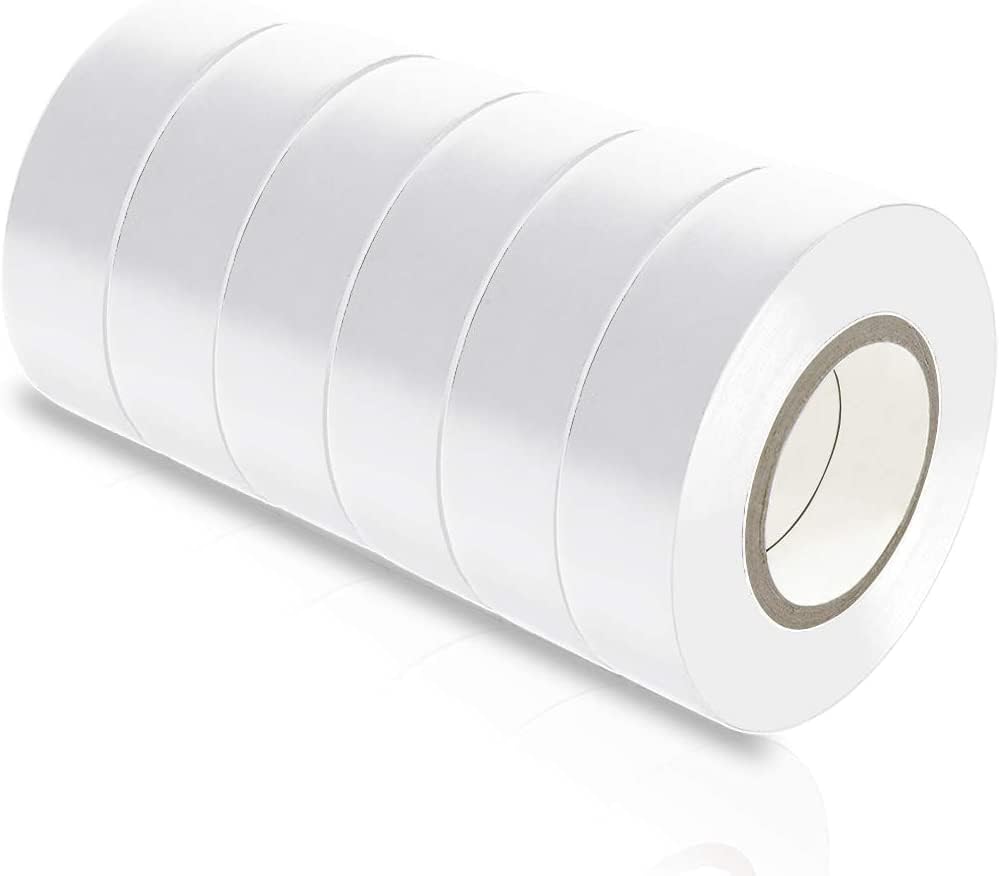 SKYWATER Self-Adhesive PVC Electrical Insulation Tape / 18mm x 8 meter Electrical Tape/Waterproof Heavy Duty Tape (White, 30) (B0CB6G7874) Amazon Price History, Amazon Price Tracker