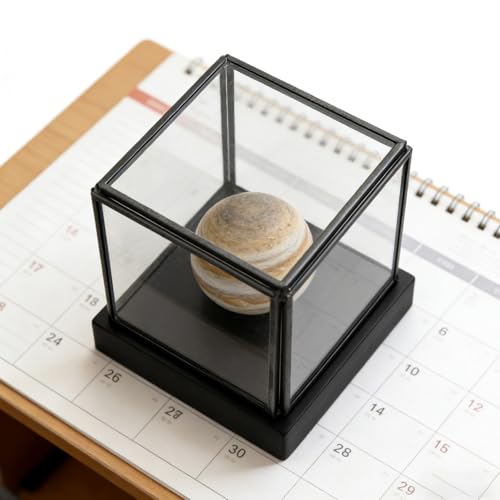 Vitrine en verre carrée pour miniatures et boîtier de protection compact - 6
