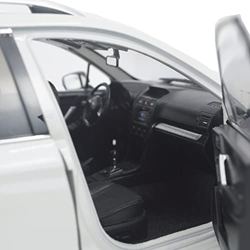 Paudimodel 1/18 Scale Diecast Car By Subaru Forester Minicar For Collection White #TOP1