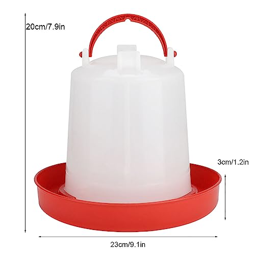 Alimentador Automático De Frango, Alimentador De Pintinhos 10 Peças Aves Pintinhos Pendurado Bebedor