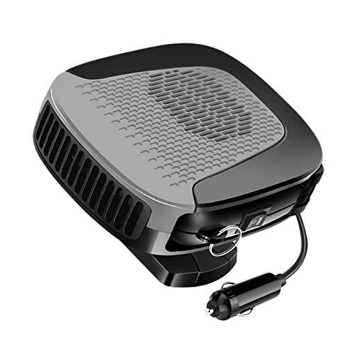 MAGICLULU 1 Pieza calentador de coche calentador de aire para portátil termoventilador ventilador calefactor fan heater descongelador de plástico desempañador automático de nieve abdominales