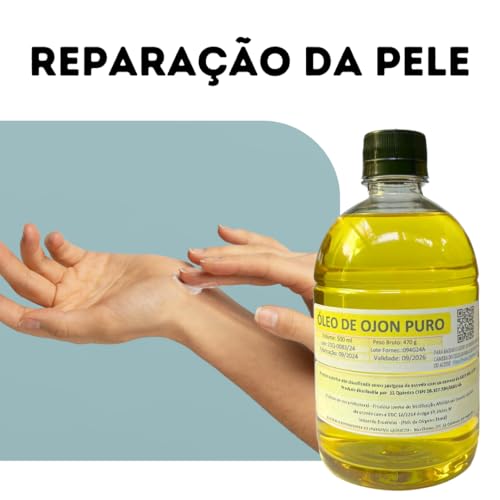 Óleo De Ojon 500ml - Reconstrução Hidratação Capilar - Puro