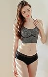 AIRCUTE Absorbent Urinary Incontinence Underwear for Women, Lace Hiphugger Panties for Bladder Leaks