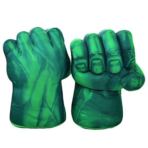 Superheld Handschuhe Boxhandschuhe Weiche Plüsch Superhero Smash Fäuste Hände für Kinder, Lustige Cosplay Kostüm Spiele Spielzeug für Jungen Mädchen Erwachsene Geburtstag Weihnachten Geschenk, 1 Paar