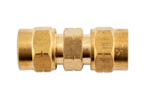 Conector recto de latón de 10mm Connect 31157 manguito unión tubos cobre pack 5