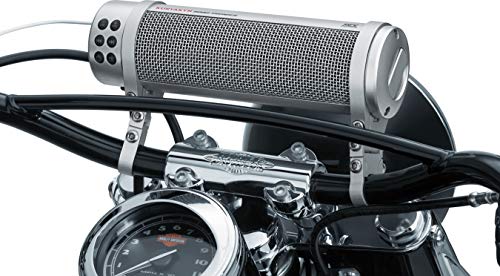 Kuryakyn 2719 MTX Road Thunder Weather Resistant Motorcycle Sound Bar Plus: 300 Watt Handlebar Mounted Audio Speakers with Bluetooth, USB Power Charger, Satin Silver by Kuryakyn - Image 2