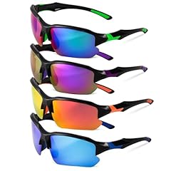 Green, Purple, Blue, Orange