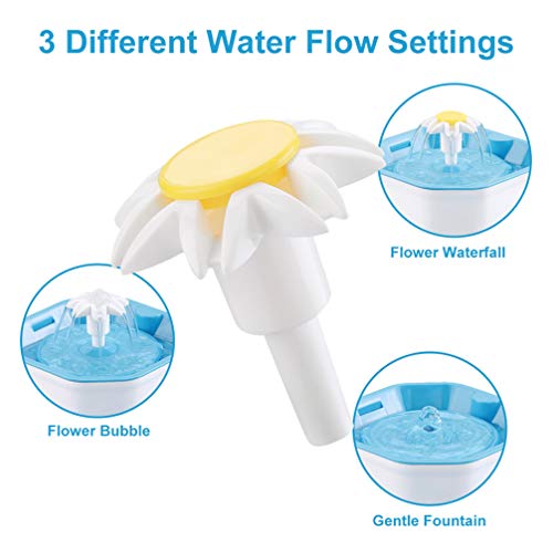 Scicalife Fonte de Água para Gatos – Fonte Automática para Animais de Estimação Super Silenciosa Dis