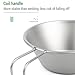 SOUUXIU 300ml Sierra Cup Ti Lightweight with Handle, Camping Bowl Multifunctional Portable for Outdoor Camping Hiking Backpacking Hiking Picnic