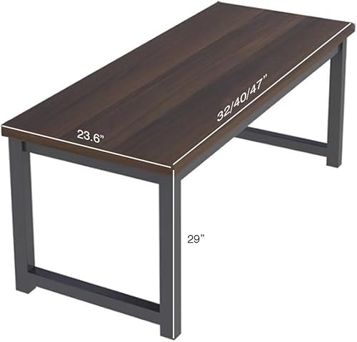 Miniatura 2 de Escritorio de computadora resistente de 324047 pulgadas, escritorio de oficina en casa, marco de metal, escritorio de trabajo, escritorio de trabajo