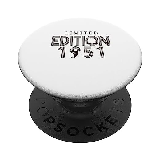Edición limitada 1951 Cumpleaños 1951 Vintage 1951 PopSockets PopGrip Intercambiable