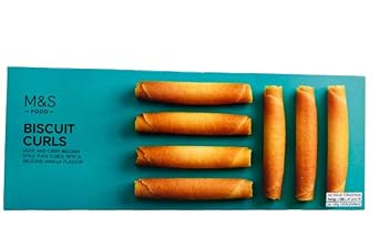 M&S Curls Crisp Vanilla Flavour Biscuits 200g - 2 Pack in Premier Life Store Box