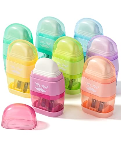 Taille-crayon manuel sans bris de mine avec gomme Mr. Pen