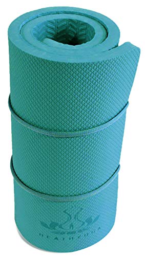 Yoga Knee Pads Cushion Non-Slip Knee Mat by Heathyoga, Knee Pad for Gardening Yard Work, Yoga Knee Pad Cushion for Yoga and Floor Exercises Yoga Mat Accessory 26"x10"x0.5" - Thumbnail 3