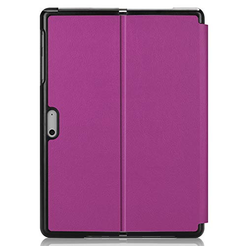 Tablette PC couverture Microsoft Surface Go étui cuir violet - 3