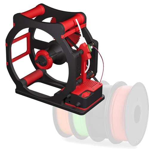 3D Filament Respooler pour atelier créatif, enrouleur électrique de bobines de fils et textile