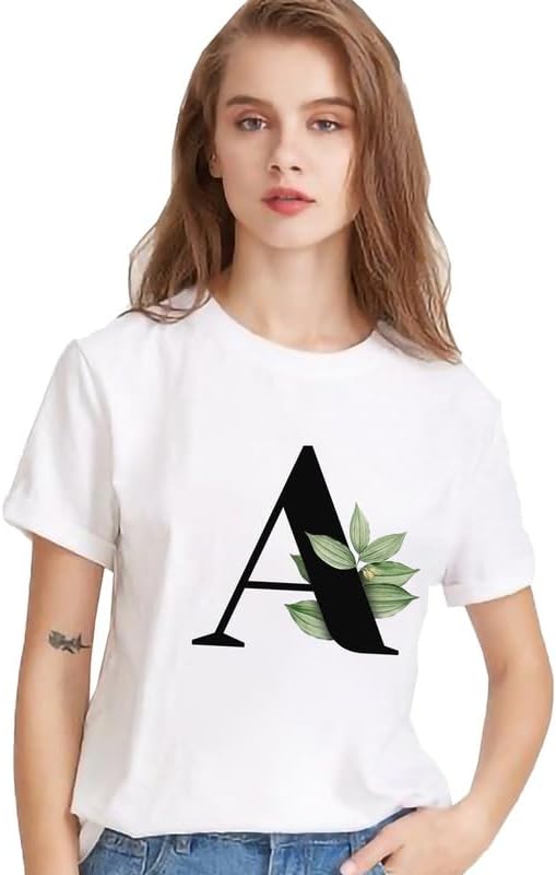 VLAM Regular Fit Graphic Print A B C D E F G H I J K L M N O P Q R S T U V W X Y Z A to Z AlphabetTshirt for Men and Women