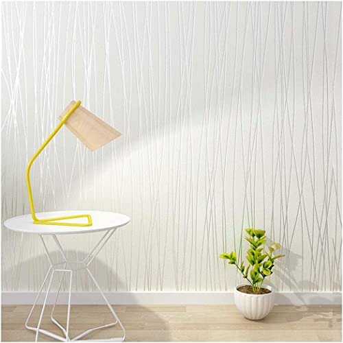 Encuentra reviews de Tejas pintadas más recomendados. 31 Blooming Wall Papel pintado clásico de rayas lisas no tejidas, 20.8 x 19.69 pies = 34.2 pies cuadrados por rollo (despegar y pegar) blanco)