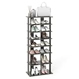 👞【Range-Chaussures à 7 Niveaux et Double Rangée】Les 2 rangées de ce range-chaussures à 7 niveaux offrent des espaces de rangement suffisants pour davantage de paires de chaussures, les maintenant bien rangées. De plus, la conception ouverte vous permet de prendre vos chaussures rapidement et facilement.