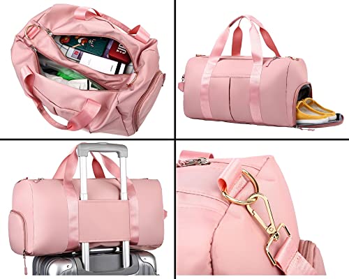 Personalized Ballet Duffle Bag for Women, Girls - Custom Duffel Bag - Different Color & Design Options - Gray4