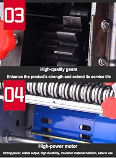 SHENGSHIYU Sfogliatrice Elettrica per Pasta,Macchina per Pasta Fresca Elettrica per Impasto,Noodle, Macchina per Fare la Pasta Elettrica per Impastare,Stendere,Tagliare,Doughwidth22cm