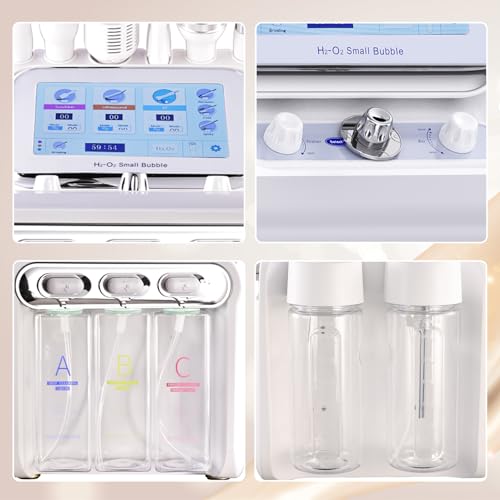OIJIIE Hydrogen Oxygen 7 in1 Diamond Microdermabrasion Machine,Facial Peeling Skin Care for Salon Personal Home Use