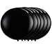36 Inch Latex Balloon Black (Premium Helium Quality) Pkg/6 by NYKKOLA